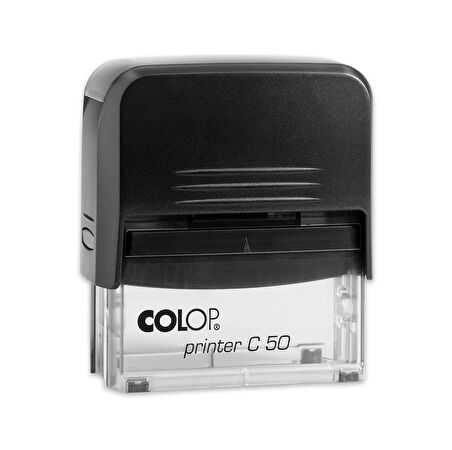 COLOP PRINTER C50 SİYAH KASA KURU KEÇE - 30X69MM
