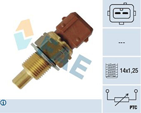 SU SICAKLIK MÜŞÜRÜ PSA 206-306 1.4-1.6-XSARA-SAXO-106 1.4-1.6 2 FİŞLİ 1338 66