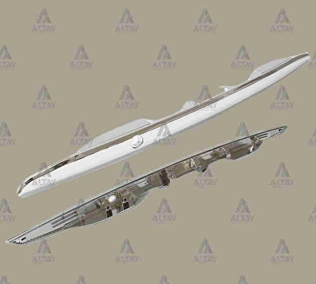 PLAKA BAKALİTİ BAGAJ KAPAK COROLLA 2010-2012 KROM 76811 12B50