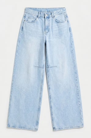 Kadın Ice 4s6-3 Wide Leg Barrel Fit %100 Koton Denim Jean