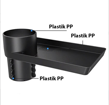 Araç bardaklık konson organizeri konsol telefon tutucu kablo çıkışlı araç organizeri tüm araçlar için