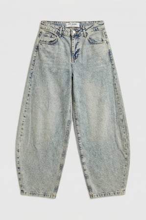 Kadın T.Kot 4s6-67 Mega Balon Fit %100 Koton Denim Jean
