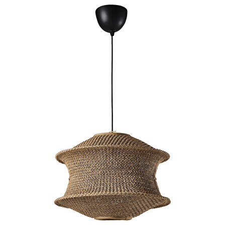 Sarkıt lamba, bej-siyah, 45 cm