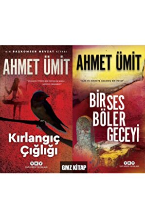 Ahmet Ümit Kırlangıç Çığlığı - Bir Ses Böler Geceyi 2 Kitap Set