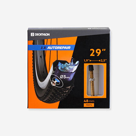 29 × 1,9/2,5 - 48 mm İç Lastik Presta Valf Uyumlu