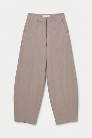 Kadın Gri s6-57 Skater Balon Fit Pantolon
