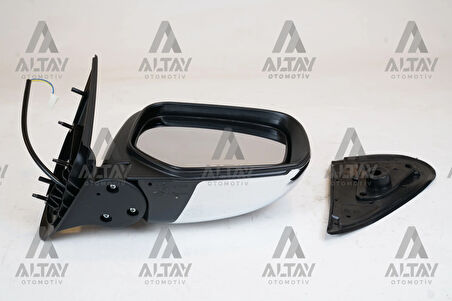 AYNA DIŞ DİKİZ L-200 2015-2019 ELEKTRİKLİ ISITMALI KROM SAĞ 7632B680