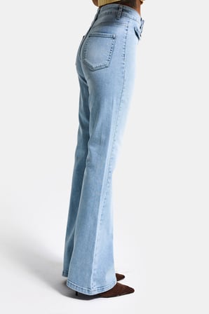Kadın Ice 4s6-3 Flare Fit High Waist Esnek Kumaş Denim Jean