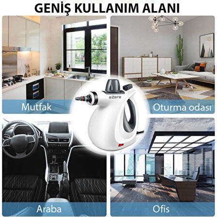 Yüksek Buharlı Taşınabilir temizleyici buharlı temizlik makinası zorlu kir temizliği için