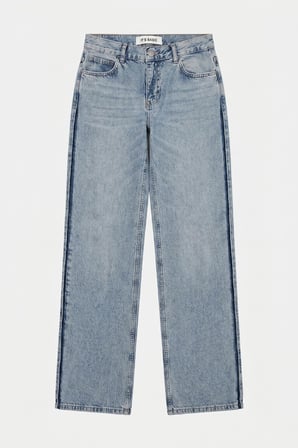 Kadın Kot Renk 4s6-32 Bootcut Fit Orta Bel Denim Jean