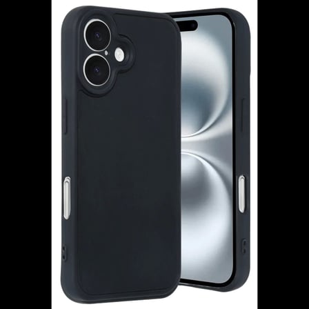 Apple iPhone 16 Kılıf Aras Deri Kapak - Siyah