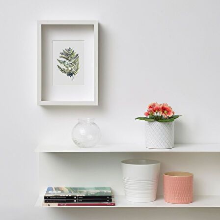 Yapay bitki, turuncu, 9 cm, çuha çiçeği, iç/dış mekan