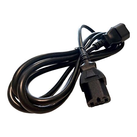 C13-C14 GÜÇ KABLOSU 1,8 MT 3X0,75mm (POWER CORD) 10'LU PAKET