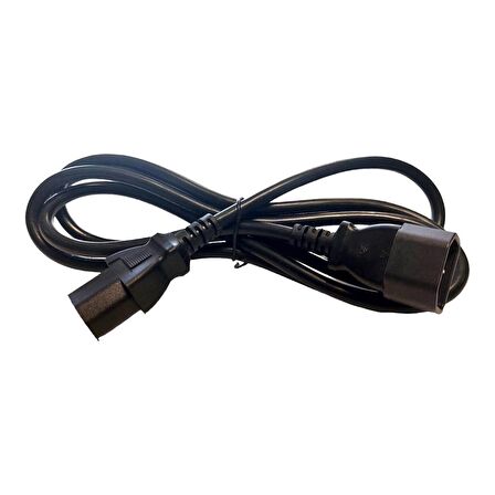 C13-C14 GÜÇ KABLOSU 1,8 MT 3X0,75mm (POWER CORD) 10'LU PAKET