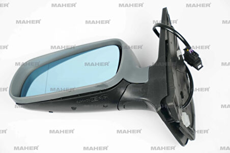 AYNA DIŞ DİKİZ GOLF4 / BORA 1998-2003 ELEKTRİKLİ, MAVİ CAM SOL 1J1857507D01C