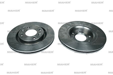 FREN DİSKİ PARTNER 1996-2008 / BERLINGO 1996-2008 / C-ELYSEE 2012 / 301 2012 / C3 2002-2009 / ÖN HAVALI 266-4 4249G1 (2 ADET)