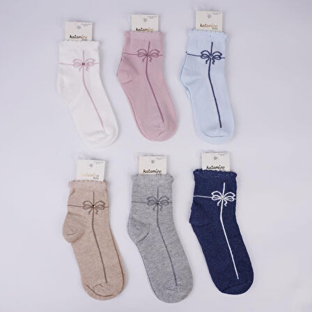 Katamino Kumru Kız Soket Çorap K22224 Asorti