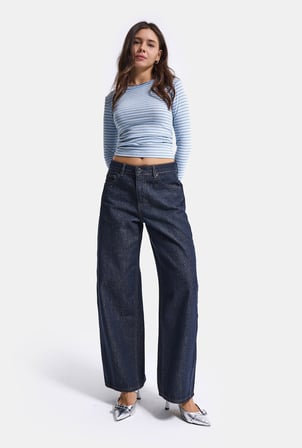 Kadın Selvedge R-7w6-50 Barrel Fit Denim Jean