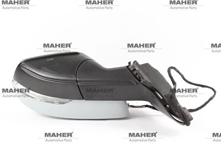 AYNA DIŞ DİKİZ OCTAVIA 2013 ELEKTRİKLİ, ISITMALI, SİNYALLİ, ASTARLI SOL 5E1857507N