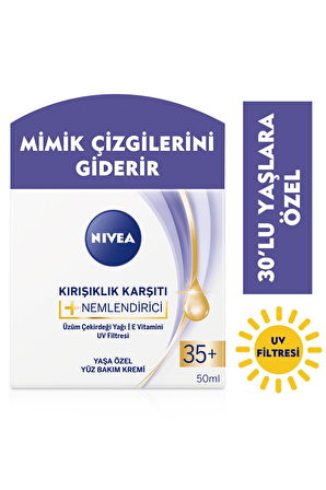 Nivea Kırışıklık Karşıtı Krem 35 Yaş Üstü 50 ml