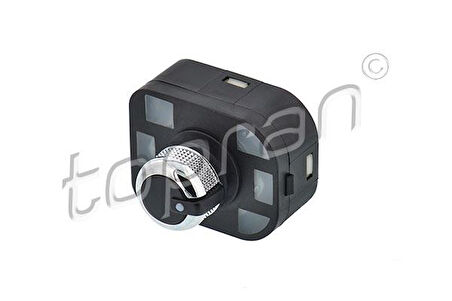 755 AYNA AYAR KUMANDA DÜĞMESİ ISITMALI SİYAH-5PR A3-A6-A8-Q7 4F0959565 4F0959565A