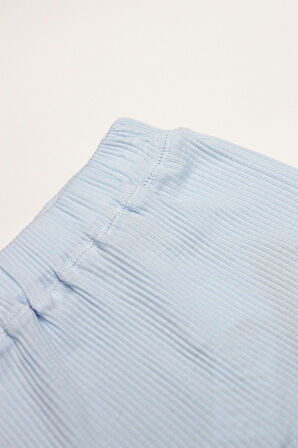 Bistyle Modal Flying Balloons Patikli Pantolon BS16122 Mavi