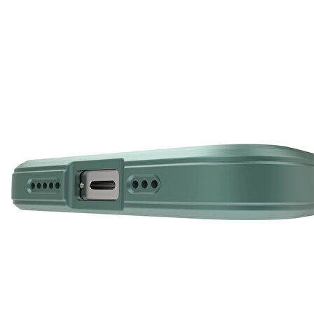 Apple iPhone 13  Uyumlu Kılıf Esnek TPU Oyuklu Arka Yüzey Tasarımlı Silikon Kapak