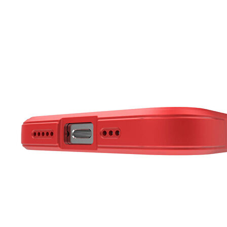 Apple iPhone 14  Uyumlu Kılıf Esnek TPU Oyuklu Arka Yüzey Tasarımlı Silikon Kapak