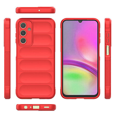 Samsung Galaxy A25  Uyumlu Kılıf Esnek TPU Oyuklu Arka Yüzey Tasarımlı Silikon Kapak