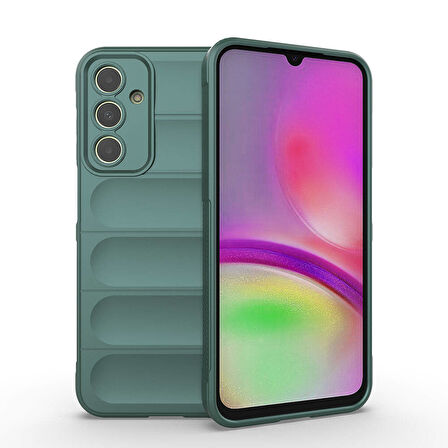 Samsung Galaxy A25  Uyumlu Kılıf Esnek TPU Oyuklu Arka Yüzey Tasarımlı Silikon Kapak