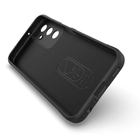 Samsung Galaxy A25  Uyumlu Kılıf Esnek TPU Oyuklu Arka Yüzey Tasarımlı Silikon Kapak