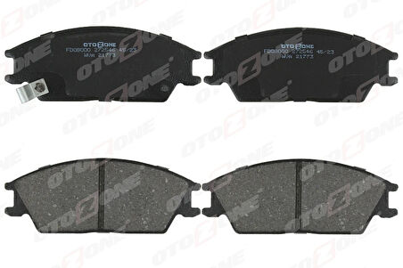 ÖN FREN BALATA HYUNDAI ACCENT 1.3L 1.5L 1.6L BENZINLI 1.5L CRDI DIZEL 1995-2005 / GETZ 1.1L 1.3L 1.4L BE NZINLI 1.5L CRDI DIZEL 2002-2009 / EXCEL 1990-1995 / SCOUPE 1992-1996 581011CA10 5810122A10 5810124C00