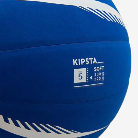 Voleybol Topu - 200/220 g - Mavi/Beyaz - VB500 Soft