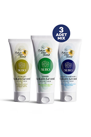 SUBO BAKIM KREMİ MİX 3X60 ML