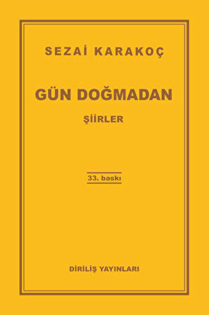 Gün Doğmadan
