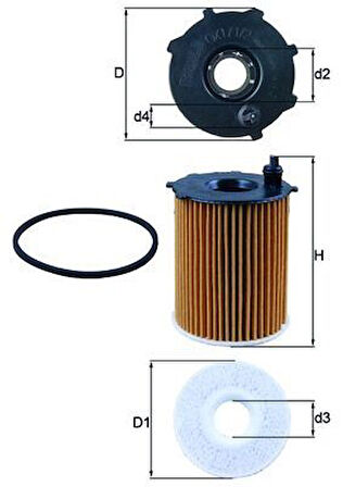 YAĞ FİLTRESİ PARTNER-BERLINGO-FIESTA-FOCUS-C-MAX-FUSION-P206-P207-P208-P301-P307-P308-P407-P2008-P30 2008P5008-BIPPER-JUMPY-XSARA-EXPERT-NEMO-C1-C2-C3-C4-C5-DS3-DS4-DS5 1.4-HDI-1.6HDI 1109 AY TAMT6714FDE 1109 T3 1109 S5