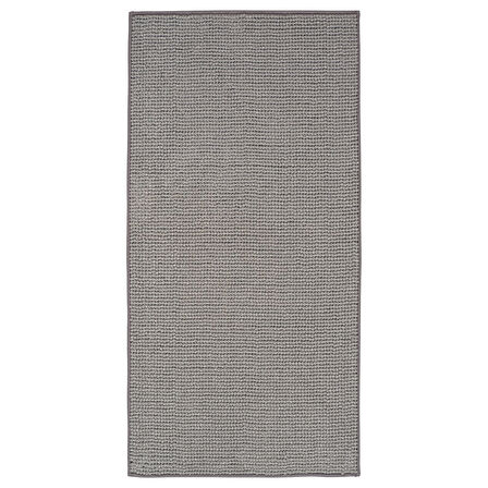 Banyo paspası, gri-beyaz, 60x120 cm