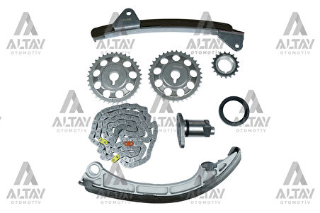 EKSANTRİK ZİNCİR SETİ COROLLA 2002-2006 1.4 - 1.6 / AVENSIS 2003-2008 1.6 / BENZINLI / 1ZZFE/ 3ZZFE / 4ZZFE (8 PARÇA) 1305022011