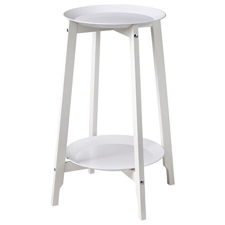 Çiçeklik, beyaz, 71 cm