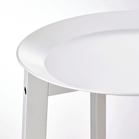 Çiçeklik, beyaz, 71 cm
