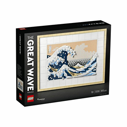 31208 Lego Hokusai – Büyük Dalga 1810 parça +18 yaş