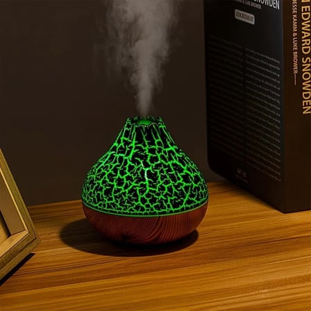 BakGelAl 300 ml Yanardağ Volkan Efektli Hava Nemlendirici – USB LED Işıklı Aromaterapi Buhar Makinesi