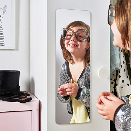 Ayna, şeffaf, 16x50 cm