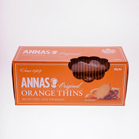 Annas Orange Thins Portakalli Bisküvi̇ 150 Gr