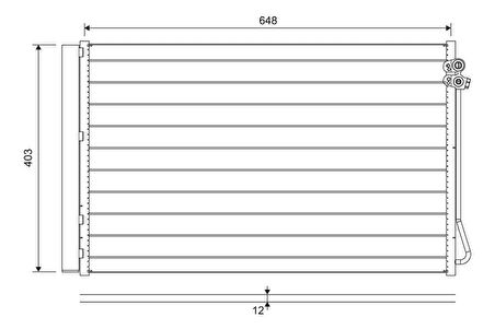 KLIMA RADYATORU MERCEDES W447 B907 B910 A4478350070