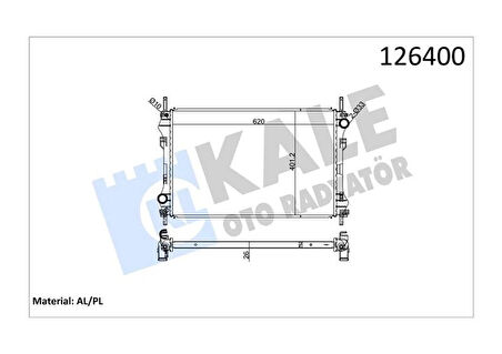 MOTOR SU RADYATORU TRANSIT 5184 2.4TDCI 2001-2006 KLIMASIZ YC158005HA 4374556
