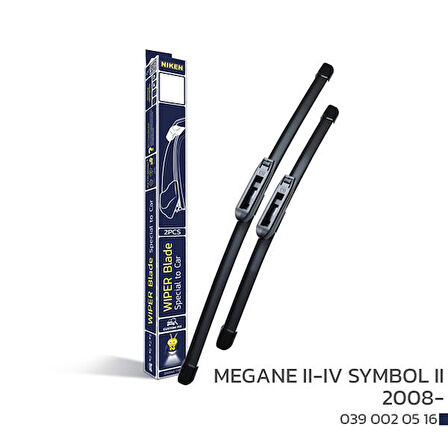 NIKEN MEGANE 2-4 CYMBOL 2 2008-ARACA ÖZEL SİLEC UNIVERSAL