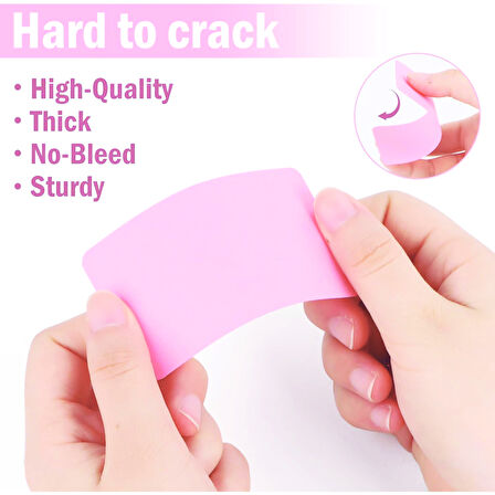 Boş Kelime Kartları 5x8 cm - 50 Adet Oval Kenarlı | Tabu & Not Kartları - Kraft