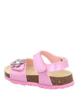 Superfit Koyu Pembe Kız Bebek Sandalet BIOS 1-000118-5500-1