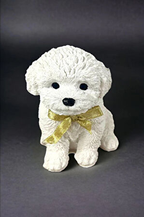 Köpek Biblo Poodle Dekoratif 13x10x10cm
